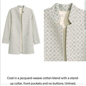 H M Jacquard Weave Coat | Poshmark